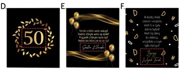 PREZENT NA 30 40 50 60 70 URODZINY ZASTRZYK GOTÓWKI