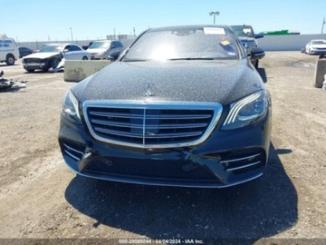 Mercedes 2020 Mercedes-Benz Klasa S 560, 2020r., 4.0L 4.0 Benzyna 463KM, zdjęcie 6