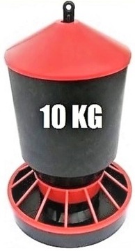 KARMNIK DLA DROBIU zasypowy podwieszany JUT 10kg