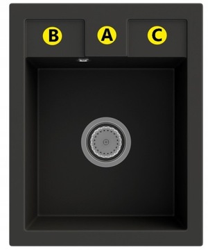 ГРАНИТНАЯ МОЙКА, СЕРЫЙ, КОМПЛЕКТ, BEST BATTERIES, СЛИВНОЙ ПОДДОН