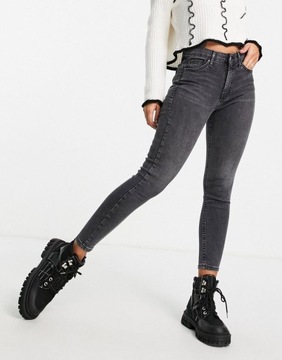 TOPSHOP SPODNIE JEANSOWE DAMSKIE RURKI 30/30 1VAJ