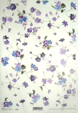 PAPIER RYŻOWY A4 ITD - R098- kwiaty