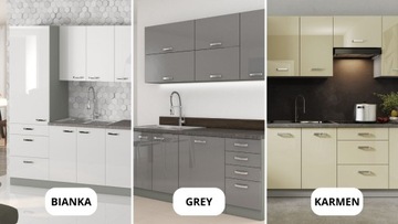 КОМПЛЕКТ КУХОННОЙ МЕБЕЛИ БЫСТРАЯ ДОСТАВКА ГЛЯНЦЕ!