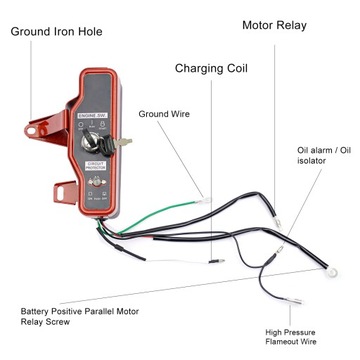 Электрический стартовый комплект для Honda GX160 GX200