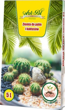 Ziemia do palm i kaktusów 5L