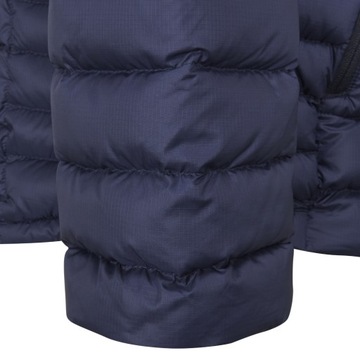 Męska kurtka puchowa z kapturem impregnowany materiał Rab S