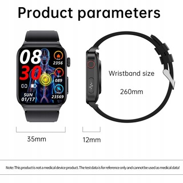 Часы PPG ECG Неинвазивное измерение уровня глюкозы в крови