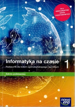 INFORMATYKA NA CZASIE 1 PODRĘCZNIK ZP NOWA ERA