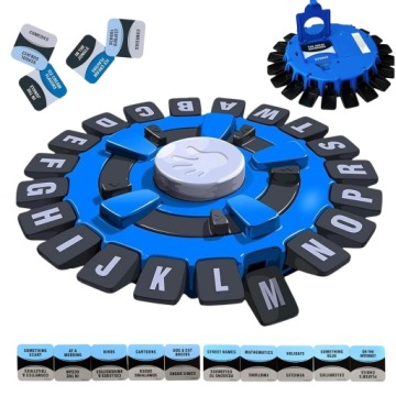 TAPPLE GRA SŁOWNA RODZINNA KREATYWNA PLANSZOWA Z LITERAMI ZABAWA RODZINNA