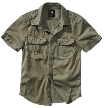 Koszula Brandit Vintage Shirt shortsleeve olive XL