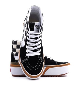 VANS Buty-Trampki CHECKERBOARD SK8-HI STACKED 43 E