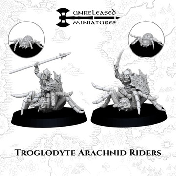 Troglodyte Arachnid Riders x1 - 3dmonkey