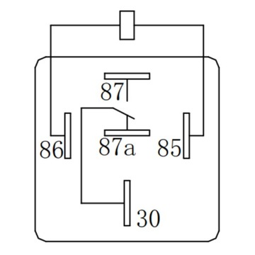 РЕЛЕ ЗАЖИГАНИЯ АВТОМОБИЛЯ 12В 5 КОНТ.