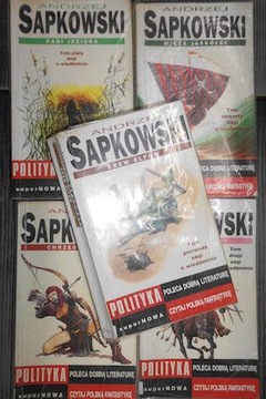 Sapkowski A 5 tomów - A Sapkowski