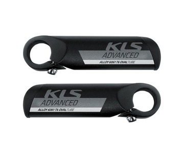 Rogi na kierownicę KELLYS ADVANCED aluminium black