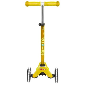 HULAJNOGA MINI MICRO DELUXE LED YELLOW MMD053