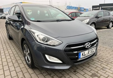 Hyundai i30 II Wagon Facelifting 1.6 CRDi 110KM 2016 Hyundai i30 1.6D 110KM Autom.Navi Kamera Led Xenon Grzane Siedz.Oplacony G, zdjęcie 1