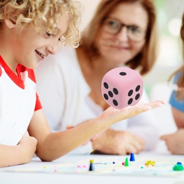 БОЛЬШИЕ КОСТИ БОЛЬШИЕ РАЗМЕРЫ НАСТОЛЬНЫЕ ИГРЫ МНОГОФУНКЦИОНАЛЬНЫЕ АКСЕССУАРЫ РОЗОВЫЕ