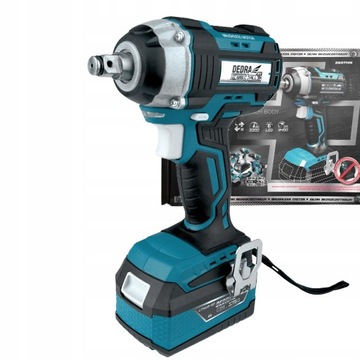 DEDRA DED7146 Аккумуляторный УДАРНЫЙ гайковерт 18 В SAS+