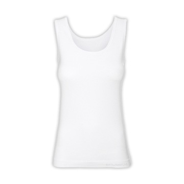 ХЛОПОК Женская майка Brubeck Белая -XL