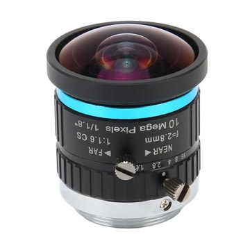 CS Mount 10MP Obiektyw o ogniskowej 2,8 mm Ręczne