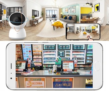 ПОВОРОТНАЯ КАМЕРА НА 360° A1 ДЛЯ НАБЛЮДЕНИЯ ЗА РЕБЕНКОМ