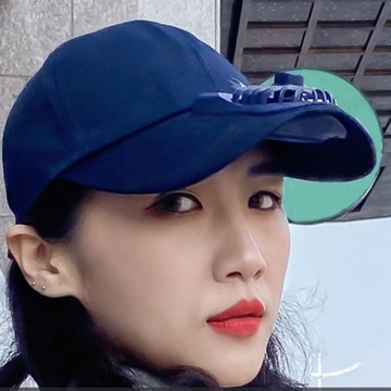 USB-вентилятор Бейсбольная летняя уличная солнцезащитная шляпа в стиле - Светлый хаки 30x18CM