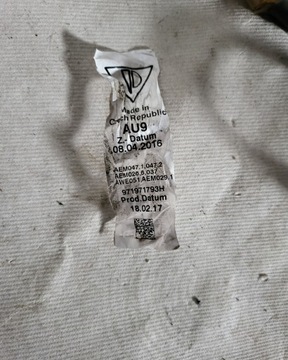 PANAMERA 971 SVAZEK KLIMA ALTERNÁTORA