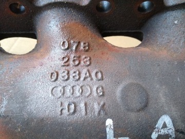 AUDI A4 A6 2.8 V6 KOLEKTOR VÝFUKOVÝ 078253033AQ