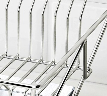 RELING KUCHENNY 100 CM CHROM + ZAŚLEPKI + UCHWYTY!