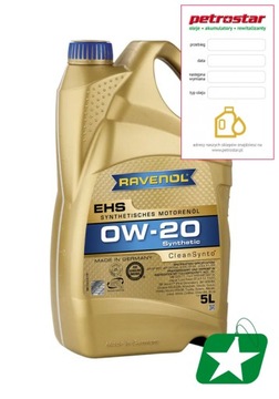 RAVENOL EHS 0W20 5L