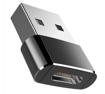 Адаптер OTG USB 2.0 на USB 3.1 USB-C Type C Alu