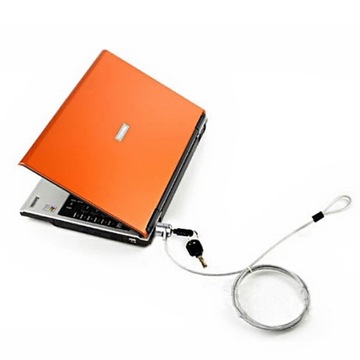 ZAMEK KLUCZOWY DO KOMPUTERA PC LAPTOP NOTEBOOK KOMPUTER ANTYKRADZIEŻOWY ALUMINIUM