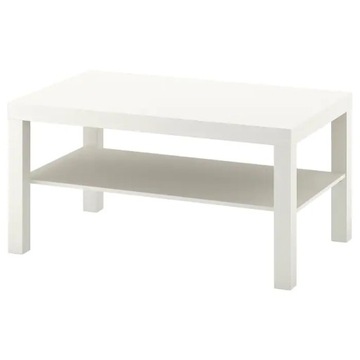 IKEA LACK STOLIK KAWOWY ŁAWA BIAŁY 90x55 cm