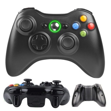 Беспроводной контроллер PAD для XBOX 360 и SLIM/PS3/PC WINDOWS XP/7/8/10 ЧЕРНЫЙ