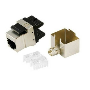 10x GNIAZDO KEYSTONE KAT.5e FTP RJ45 LANON