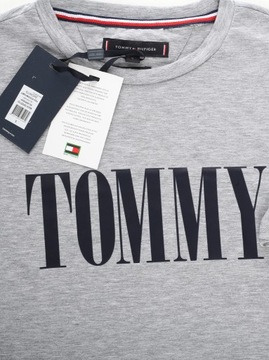 TOMMY HILFIGER EST T-SHIRT KOSZULKA MĘSKA SZARA NA PREZENT / XXL