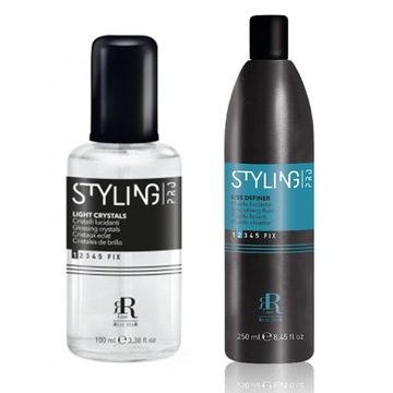RR LINE STYLING PRO KRYSZTAŁKI NABŁYSZCZAJĄCE 100ml+FLUID WYGŁADZAJĄC 250ml