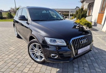 Audi Q5 I SUV Facelifting 3.0 TDI 245KM 2014 Audi Q5 Lift Q5 Czarna 3.0TDI Quattro S-tronic...