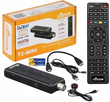 Тюнер DVB-T2 HEVC, ТВ-декодер T2-MINI USB 5V Signal