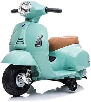 JEŹDZIK DZIECIĘCY ELEKTRYCZNY SKUTER VESPA GTS od 2 lat max 25 kg