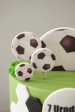 НАБОР украшений для торта ФУТБОЛ 16 шт.