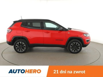 Jeep Compass II SUV Plug-In 1.3 T4 240KM 2020 Jeep Compass Trailhawk PHEV 4xe skóra panorama, zdjęcie 8