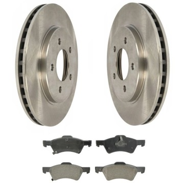 TARCZE + KLOCKI PRZÓD CHRYSLER GRAND VOYAGER III