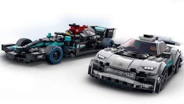 LEGO SPEED CHAMPIONS MERCEDES AMG F1 PERFORMANCE И MERCEDES AMG ONE — 76909