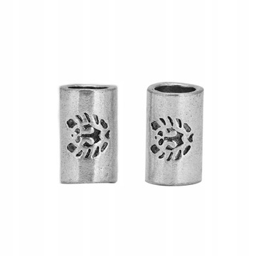 НАБОР БУСОВ ДЛЯ ВОЛОС ЛАСТИК ДЛЯ РУН ВИКИНГОВ ДЛЯ НАНЕСЕНИЯ 10 ШТ.