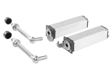 Zawiasy sprężynowe Locinox SWING do furtek 150 mm