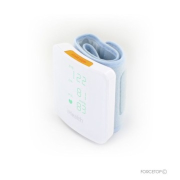iHealth | Наручный тонометр | БП7С | Белый | Читать кровяное давление