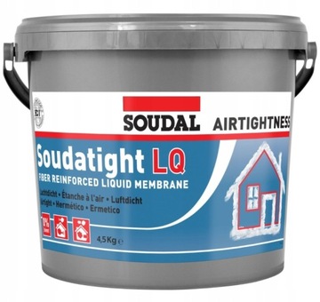 Płynna membrana Soudatight LQ black 4,5 kg
