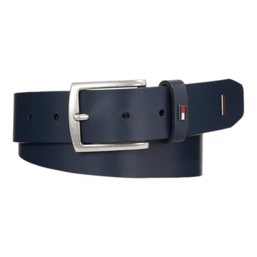 TOMMY HILFIGER MĘSKI PASEK DO SPODNI DENTON 3.5 EXT GRANATOWY r.110